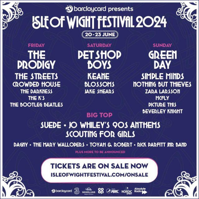 Barclaycard presents the Isle of Wight Festival 2024