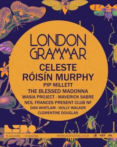 Lido Festival London Grammar Poster 2