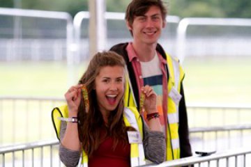 stewarding work at festivals